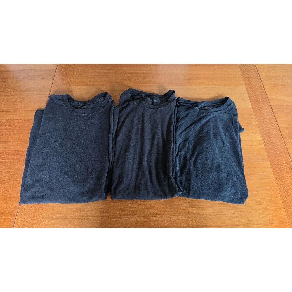 Cherokee Men's Black T-shirt Size XXL Lot Of Three